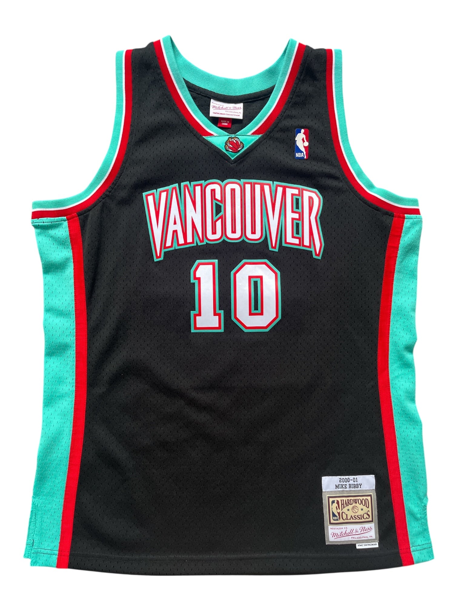 Vancouver Grizzlies 2000/2001 Away Bibby (L) HWC