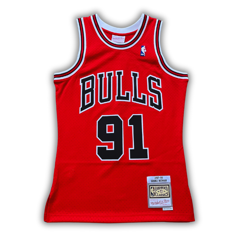 Chicago Bulls 1997/1998 Away Rodman (S) HWC