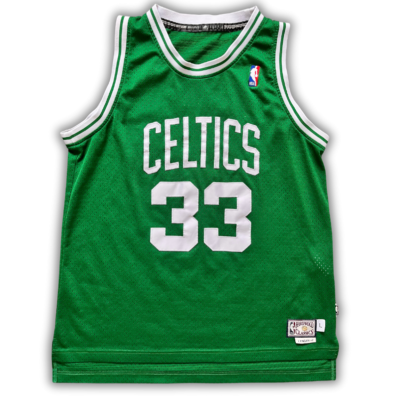 Boston Celtics 1985/1986 Away Bird (L) HWC