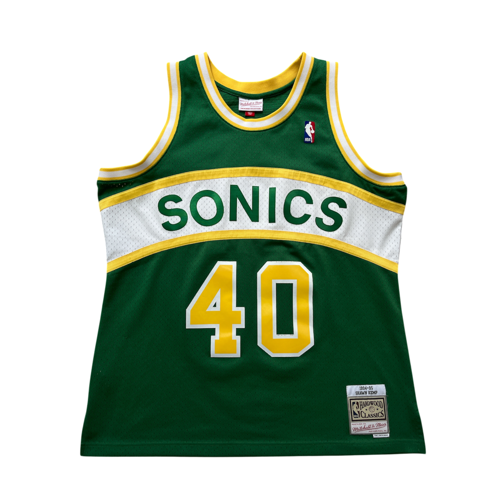 Seattle Supersonics 1994/1995 Away Kemp (XL) HWC