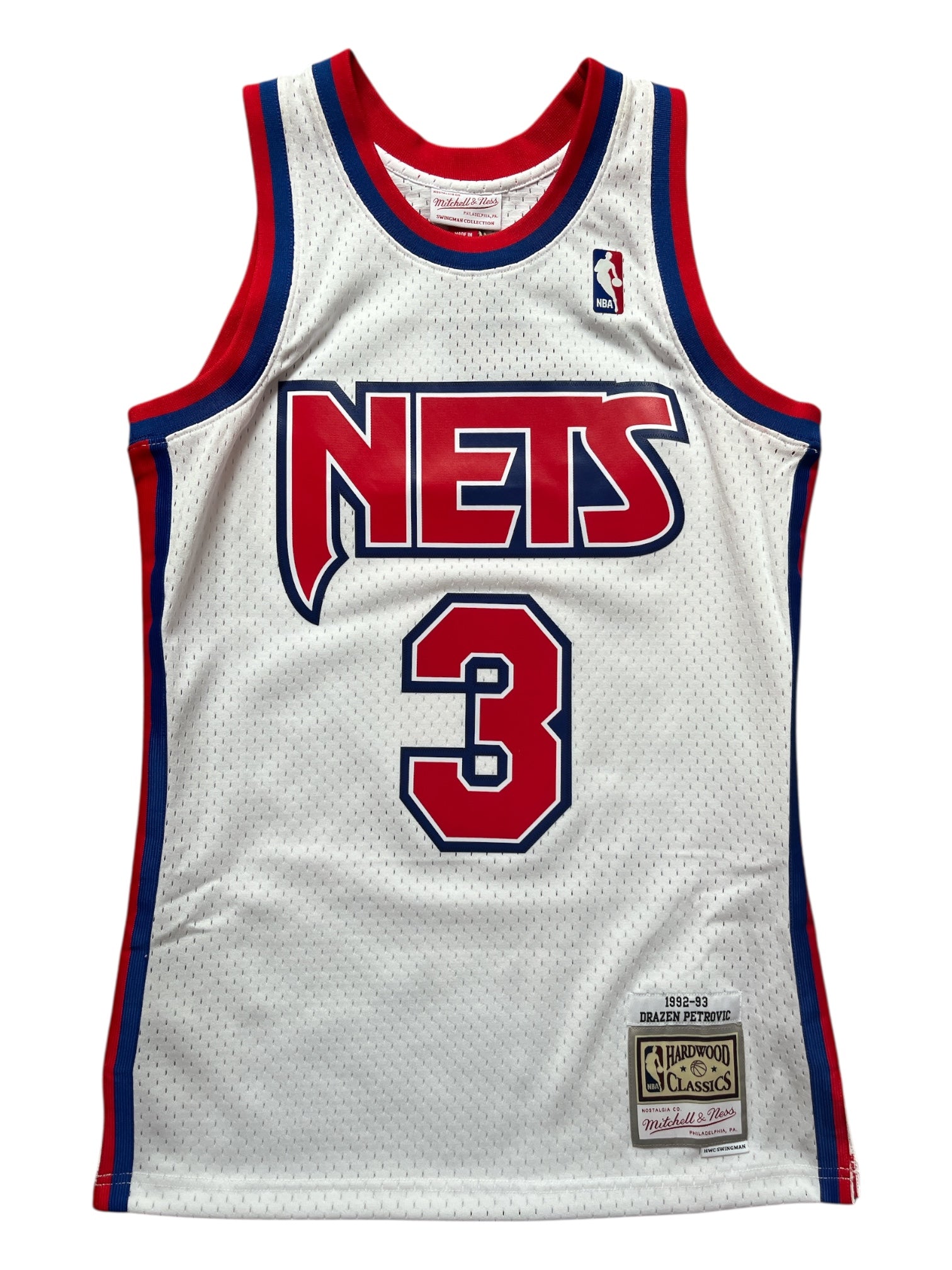 New Jersey Nets 1992/1993 Home Petrovic (M) HWC