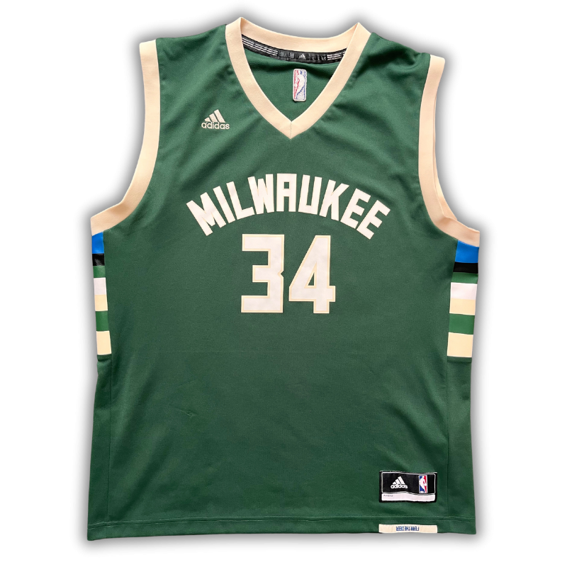 Milwaukee Bucks 2014/2017 Away Giannis (L)