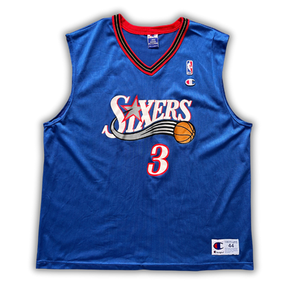 Philadelphia Sixers 2000/2002 Alternate Iverson (L)