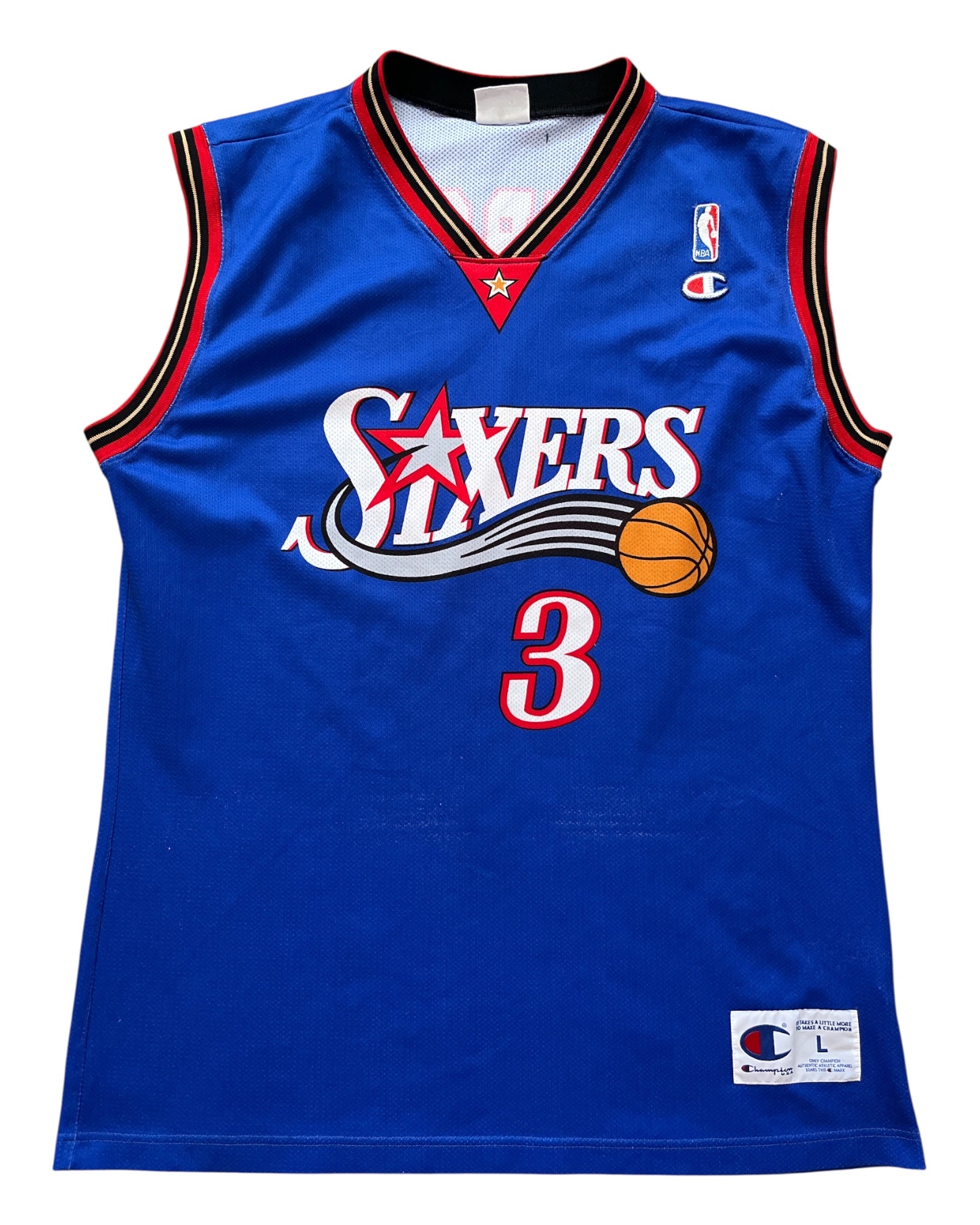 Philadelphia Sixers 2000/2006 Alternate Iverson (L)