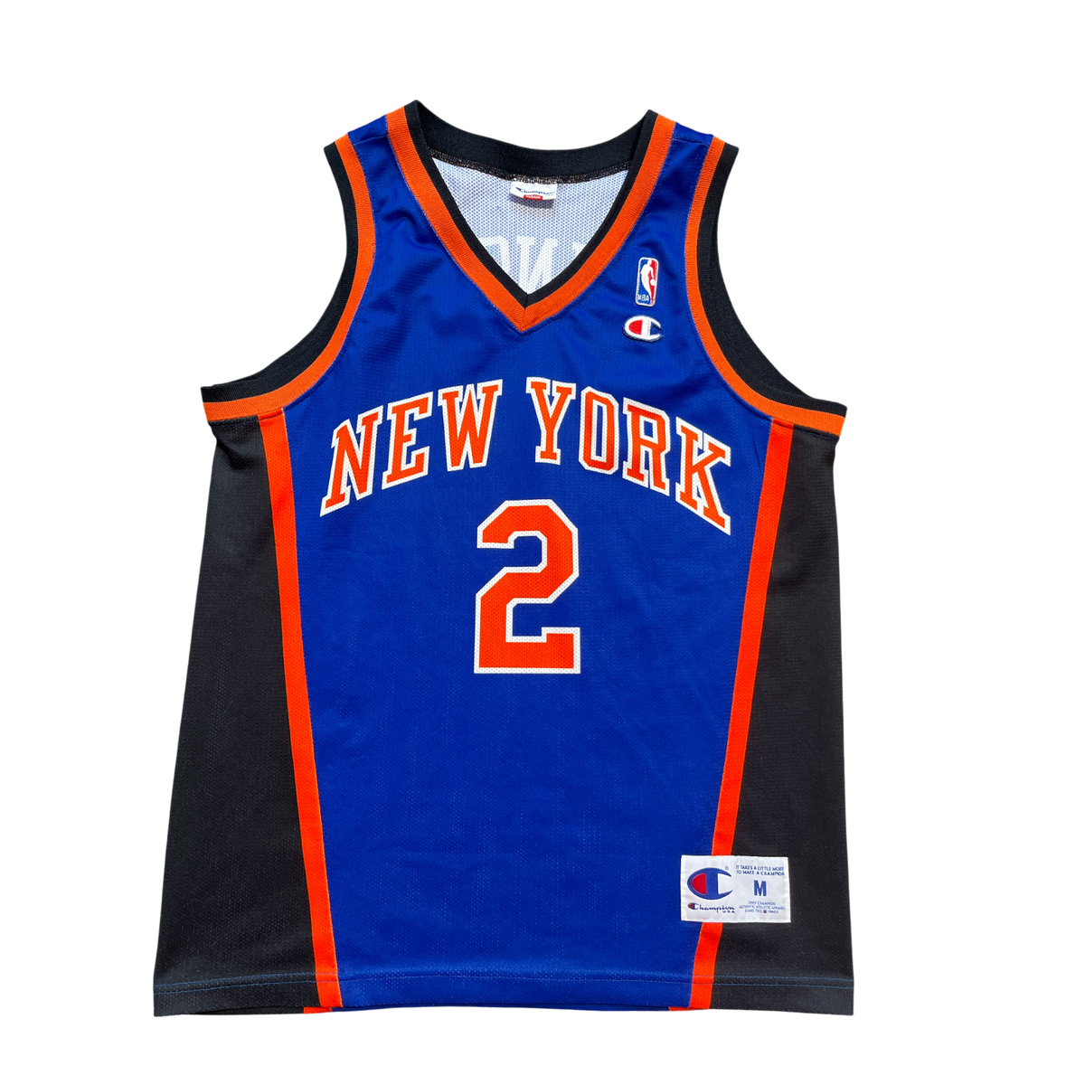 New York Knicks 1997/2001 Away Johnson (M)