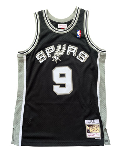 San Antonio Spurs 2001/2002 Away Parker (M) HWC