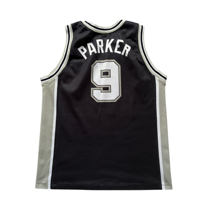 San Antonio Spurs 2001/2010 Away Parker (Enfant XL)