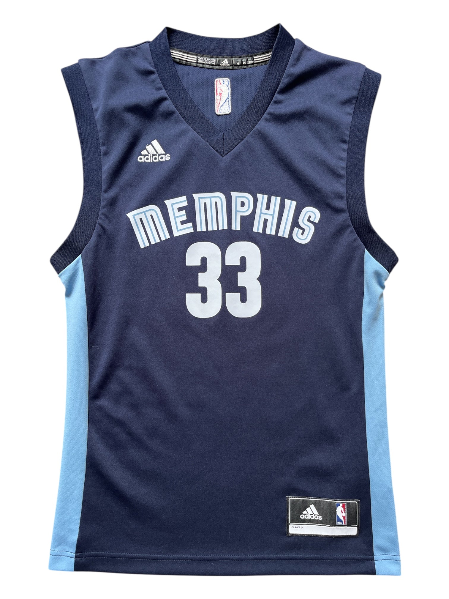 Memphis Grizzlies 2014/2017 Away Gasol (XS)