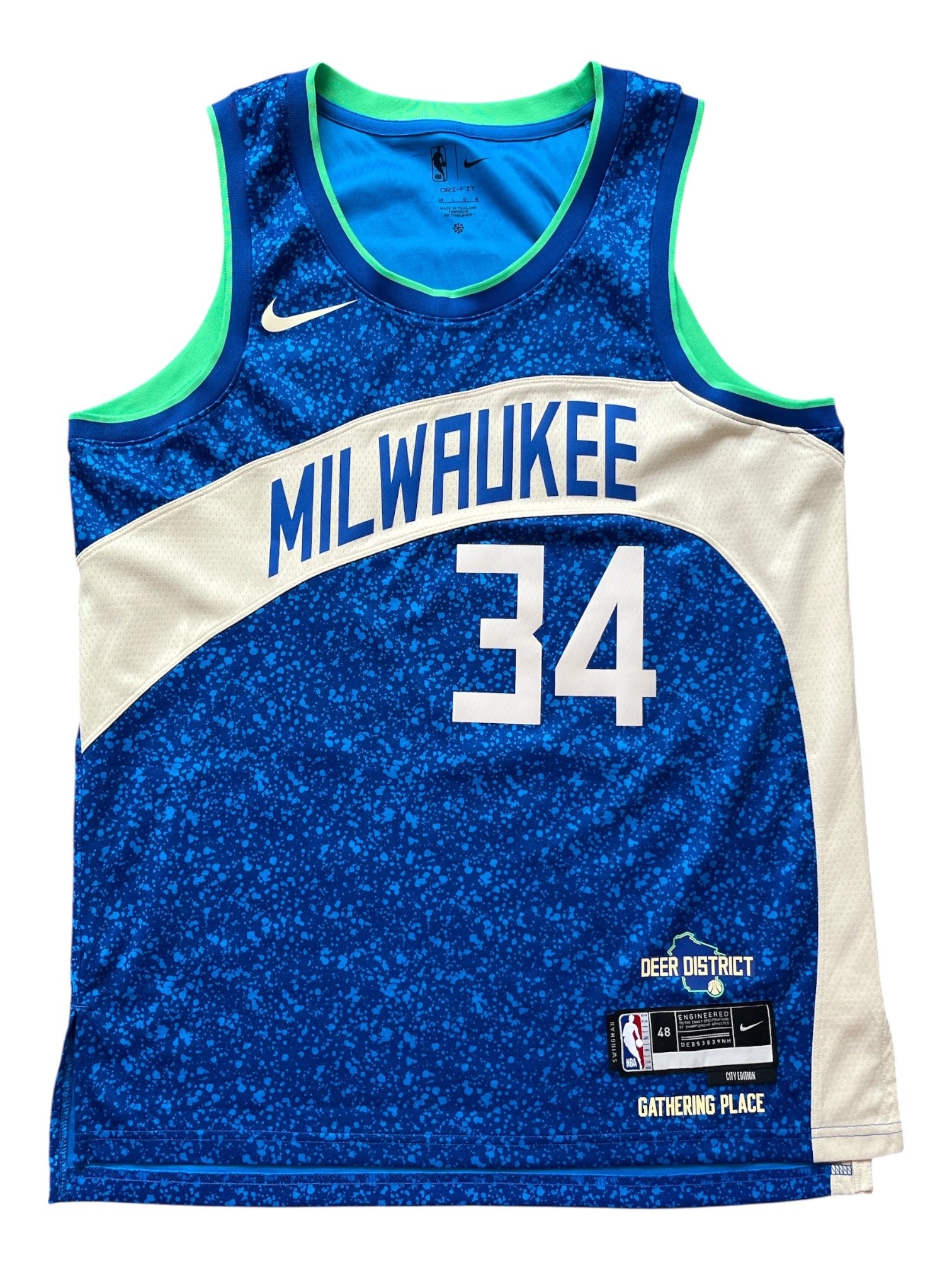 Milwaukee Bucks 2023/2024 City Edition Giannis (L)