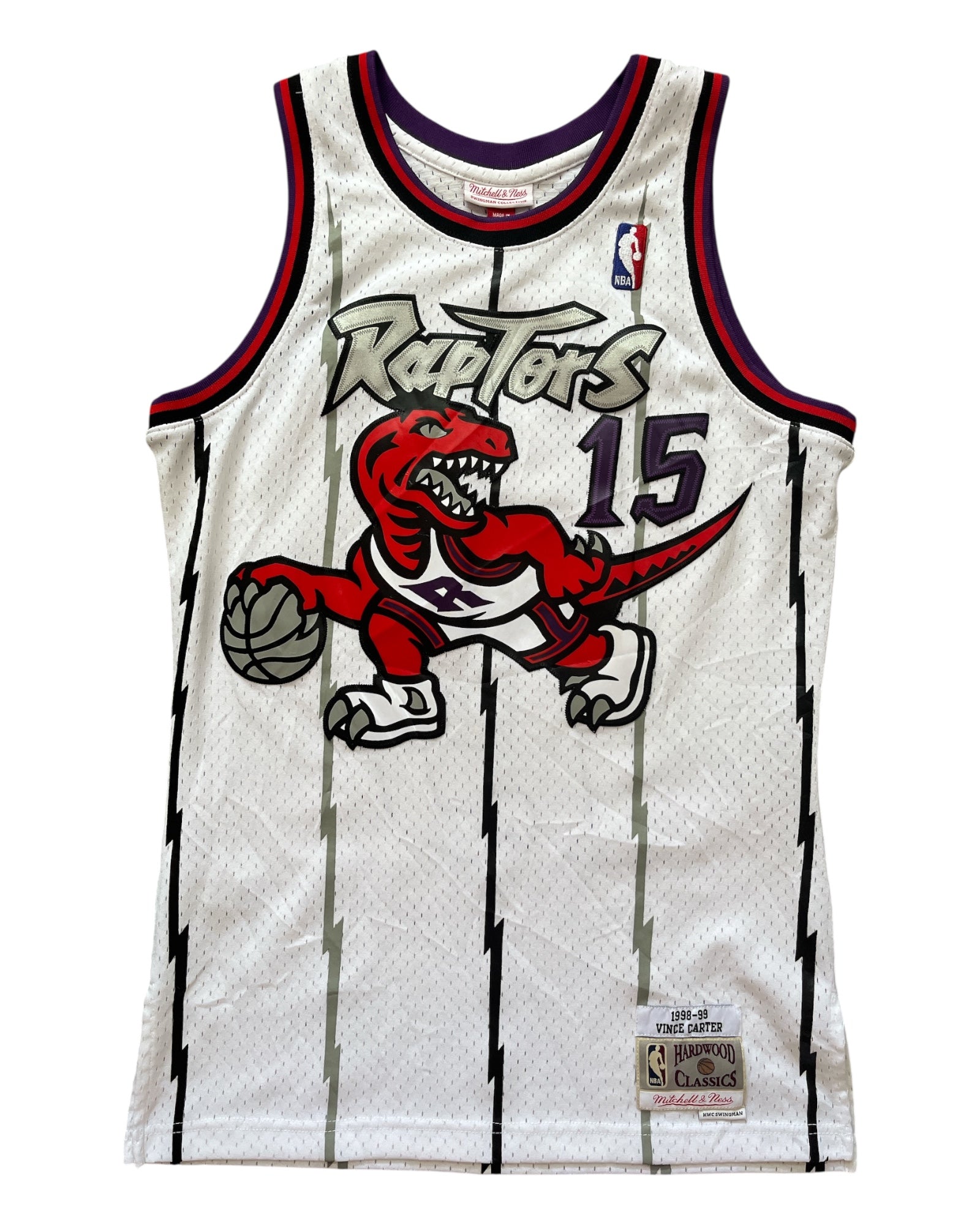 Toronto Raptors 1998/1999 Home Carter (S)