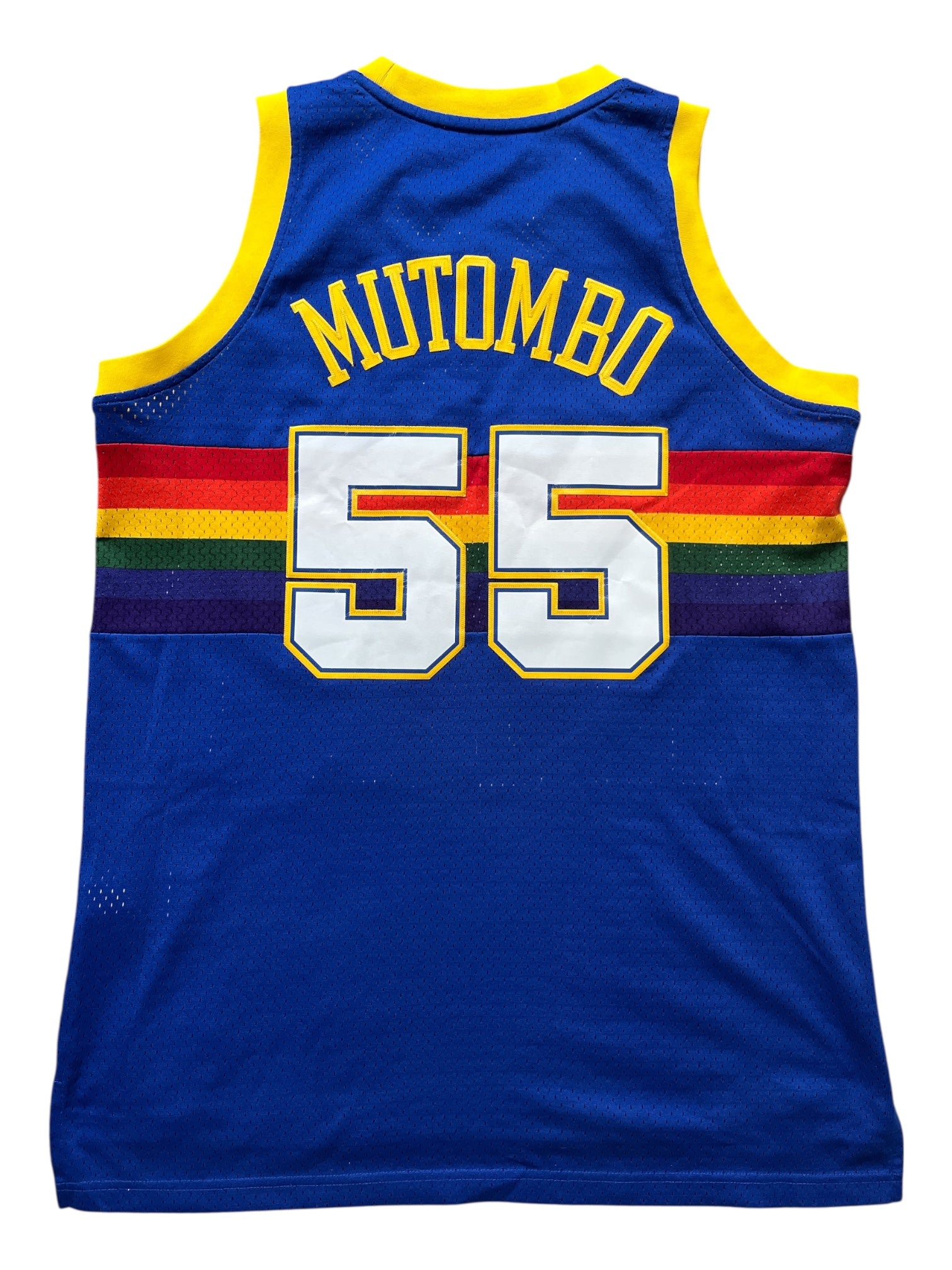 Denver Nuggets 1991/1993 Away Mutumbo (L) HWC