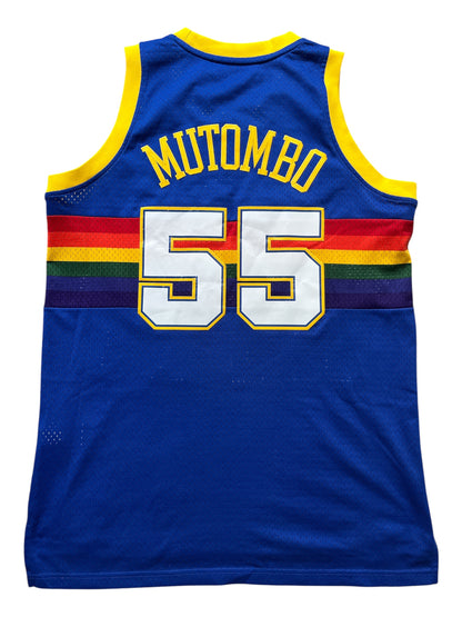 Denver Nuggets 1991/1993 Away Mutumbo (L) HWC