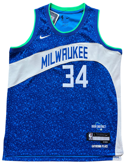 Milwaukee Bucks 2023/2024 City Edition Antetokounmpo (Enfant L)