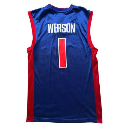 Detroit Pistons 2008/2009 Away Iverson (S)