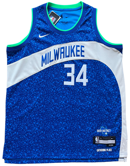 Milwaukee Bucks 2023/2024 City Edition Giannis (Enfant XL)