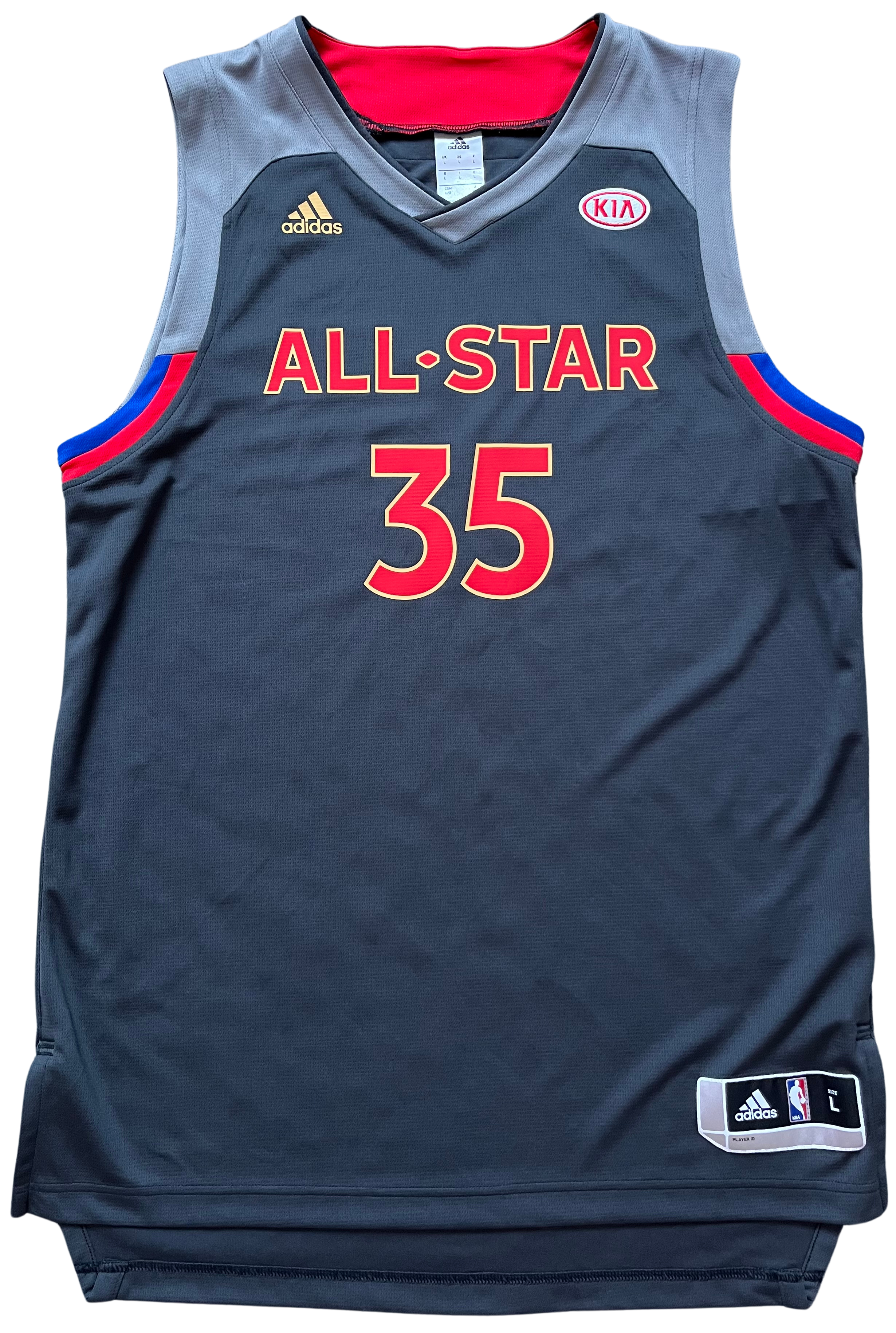 NBA All Star 2017 West Durant (L)