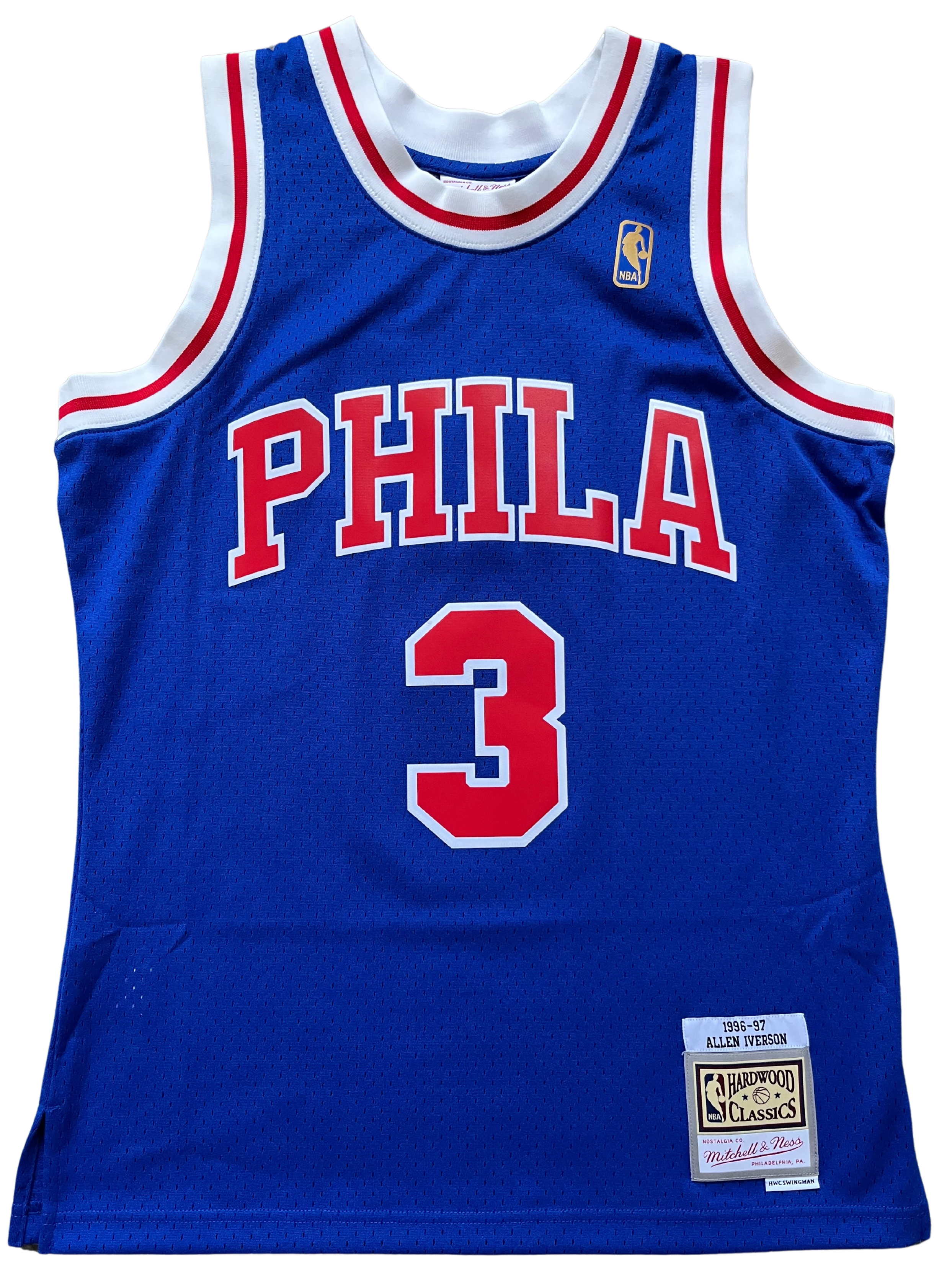 Philadelphia Sixers 1996/1997 Alternate Iverson (M) HWC