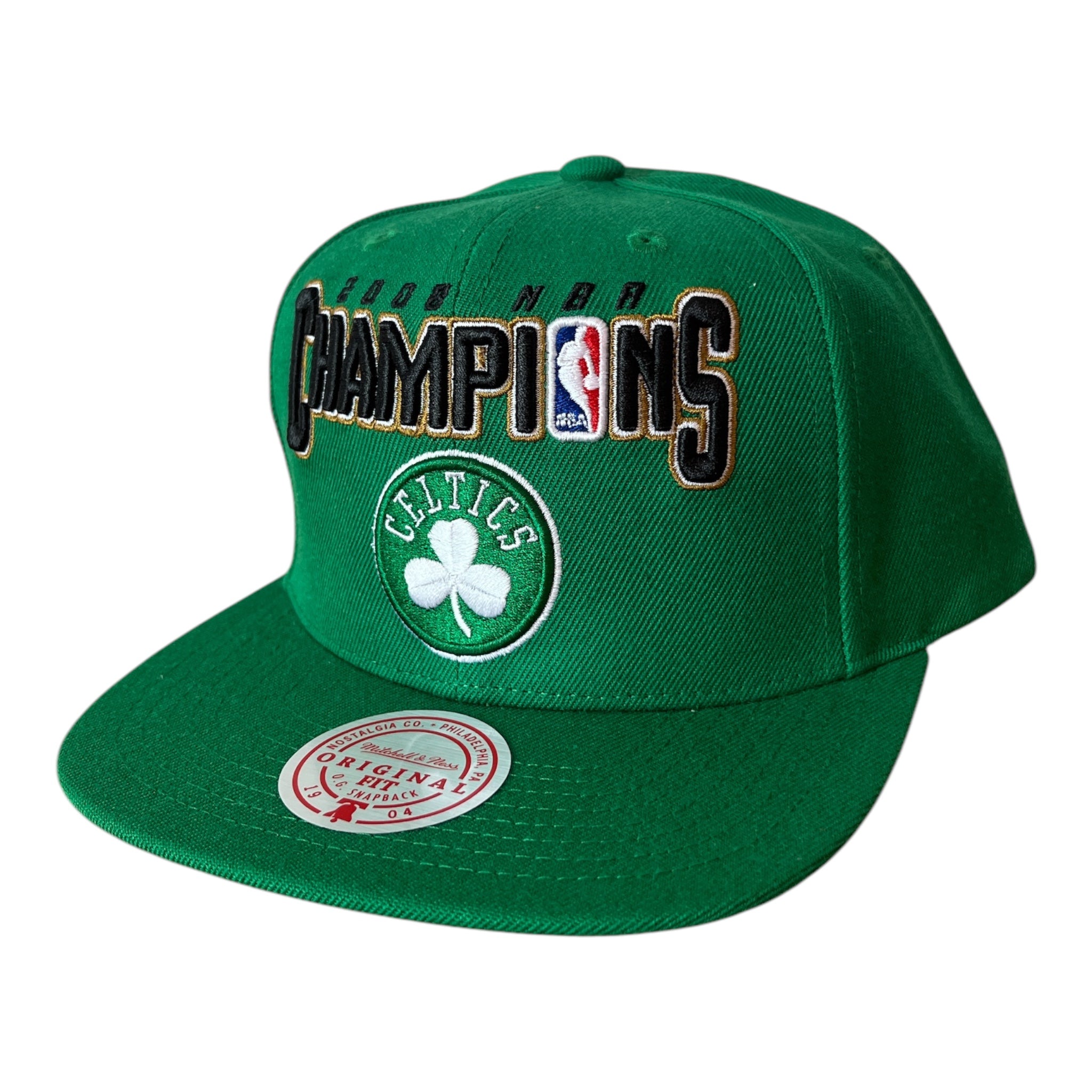 Casquette Boston Celtics - 2008 NBA Champions (Mitchell&Ness)