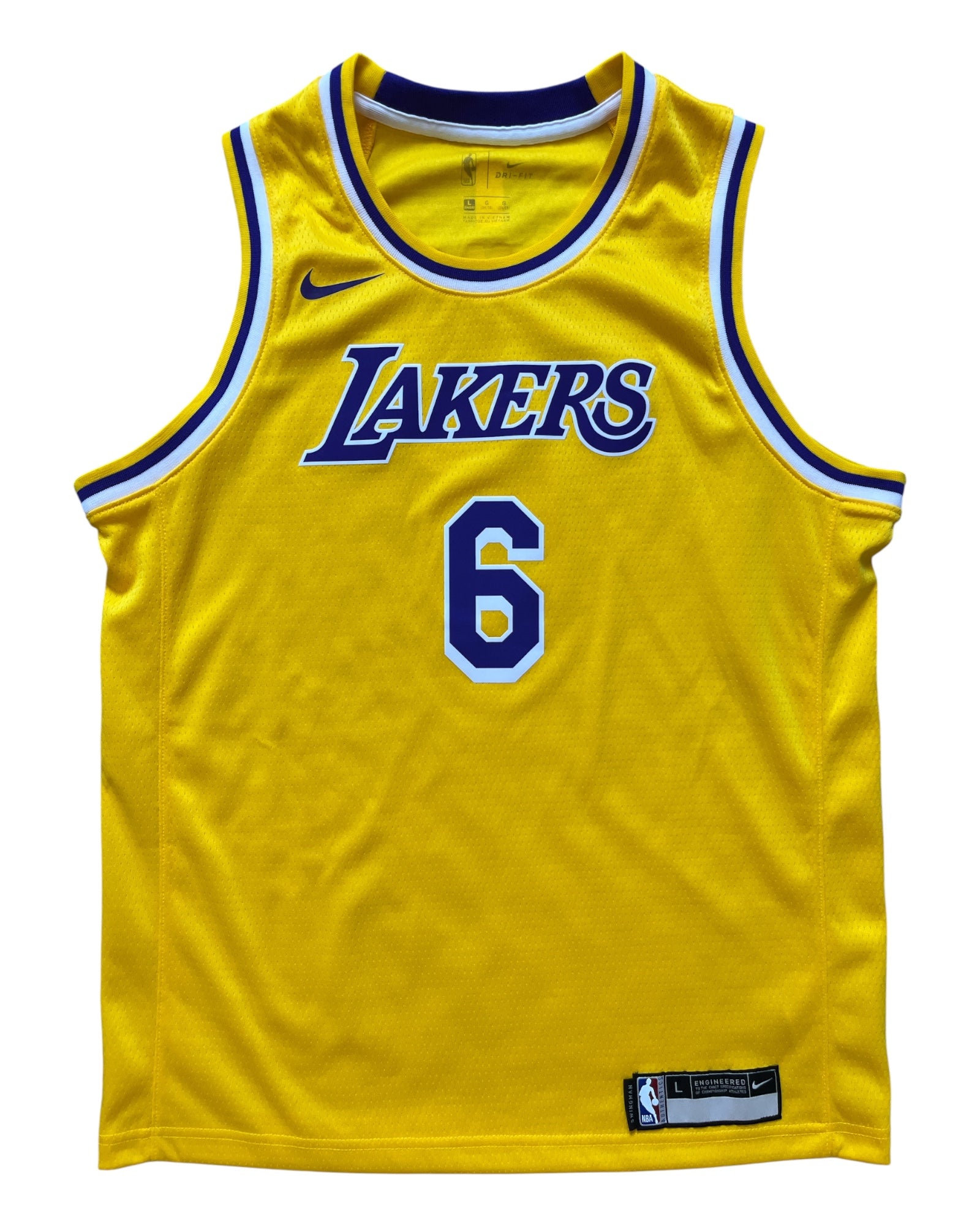 Los Angeles Lakers 2021/2024 Away James (Enfant L)