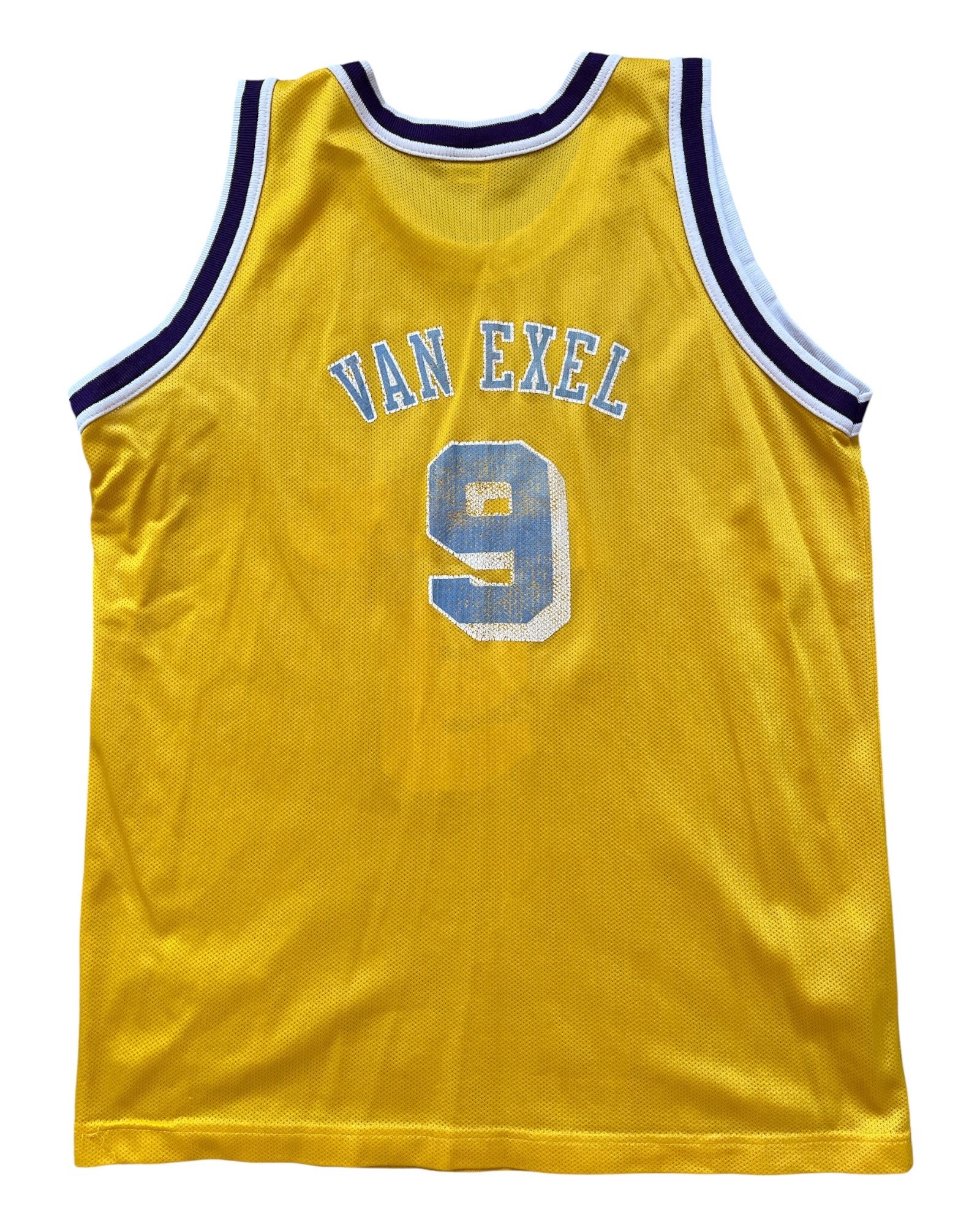 Los Angeles Lakers 1993/1998 Home Van Exel (Enfant XL)