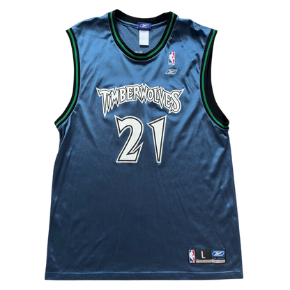 Minnesota Timberwolves 1997/2007 Away Garnett (L)