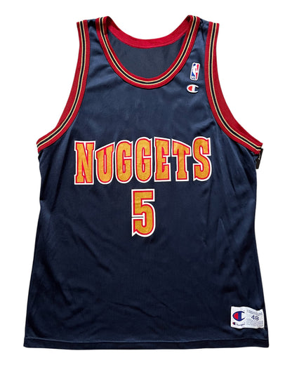 Denver Nuggets 1994/1996 Away Rose (L)