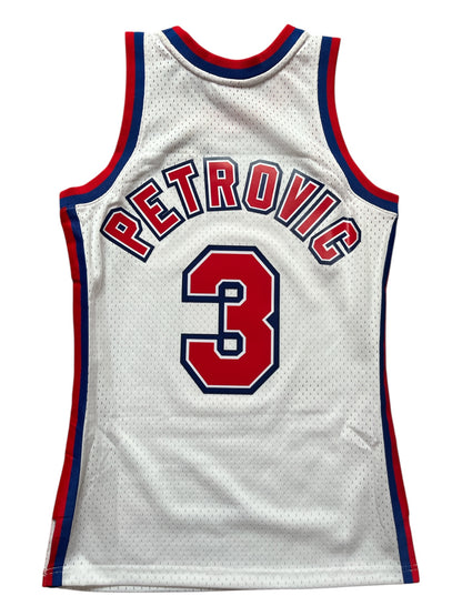 New Jersey Nets 1992/1993 Home Petrovic (S) HWC