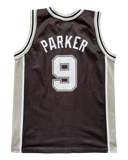 San Antonio Spurs 2001/2010 Away Parker (Enfant XL)