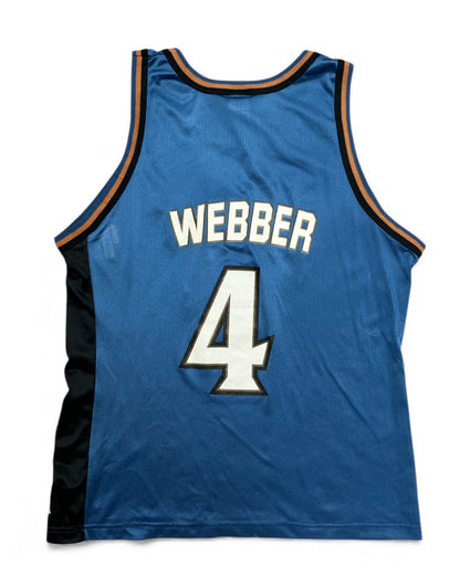 Washington Wizards 1997/1998 Away Webber (L)