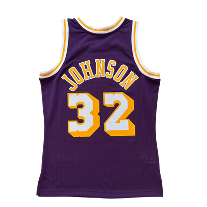 Los Angeles Lakers 1984/1985 Away Johnson (S) HWC