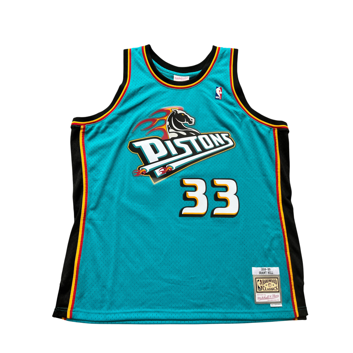 Detroit Pistons 1998/1999 Away Hill (2XL) HWC
