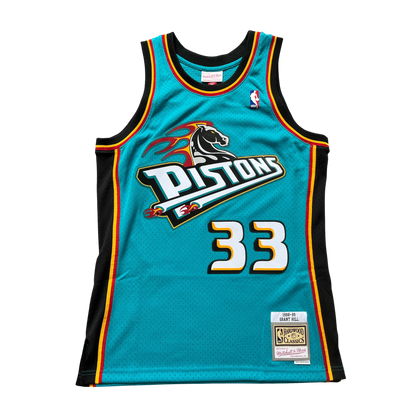 Detroit Pistons 1998/1999 Away Hill (M) HWC