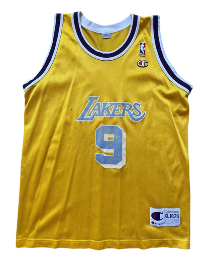 Los Angeles Lakers 1993/1998 Home Van Exel (Enfant XL)