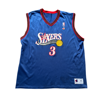 Philadelphia Sixers 1999/2000 Alternate Iverson (L)