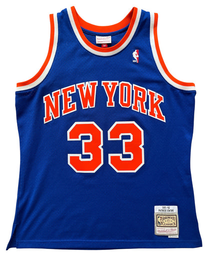 New York Knicks 1991/1992 Away Ewing (L) HWC