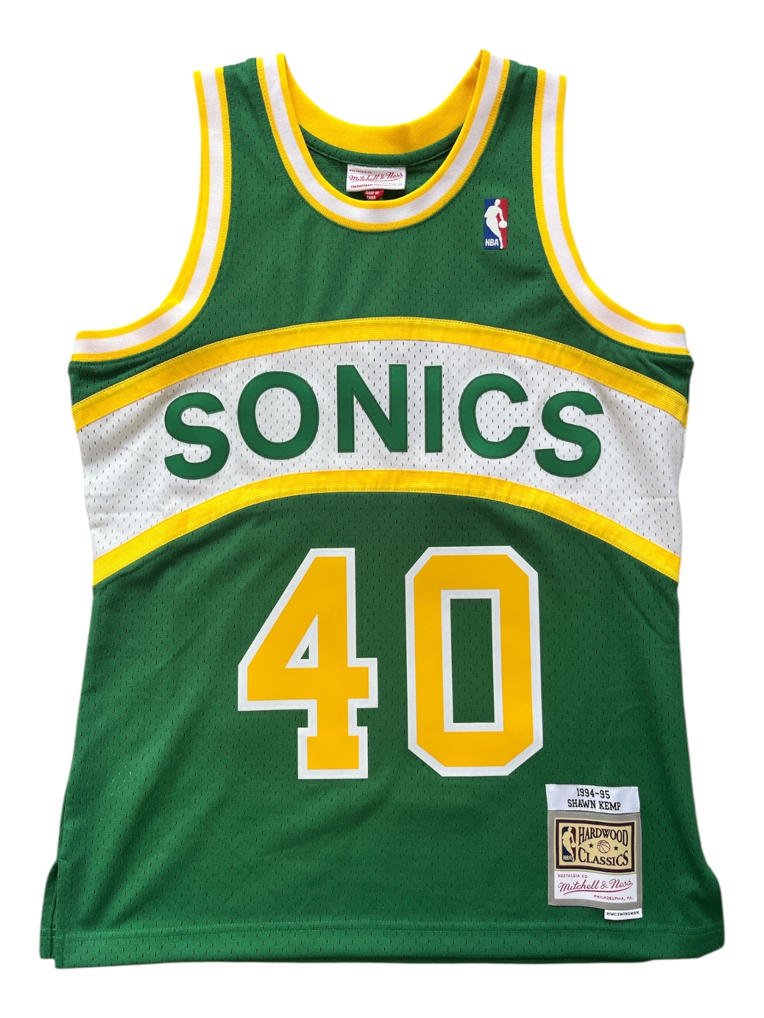 Seattle Supersonics 1994/1995 Away Kemp (M)