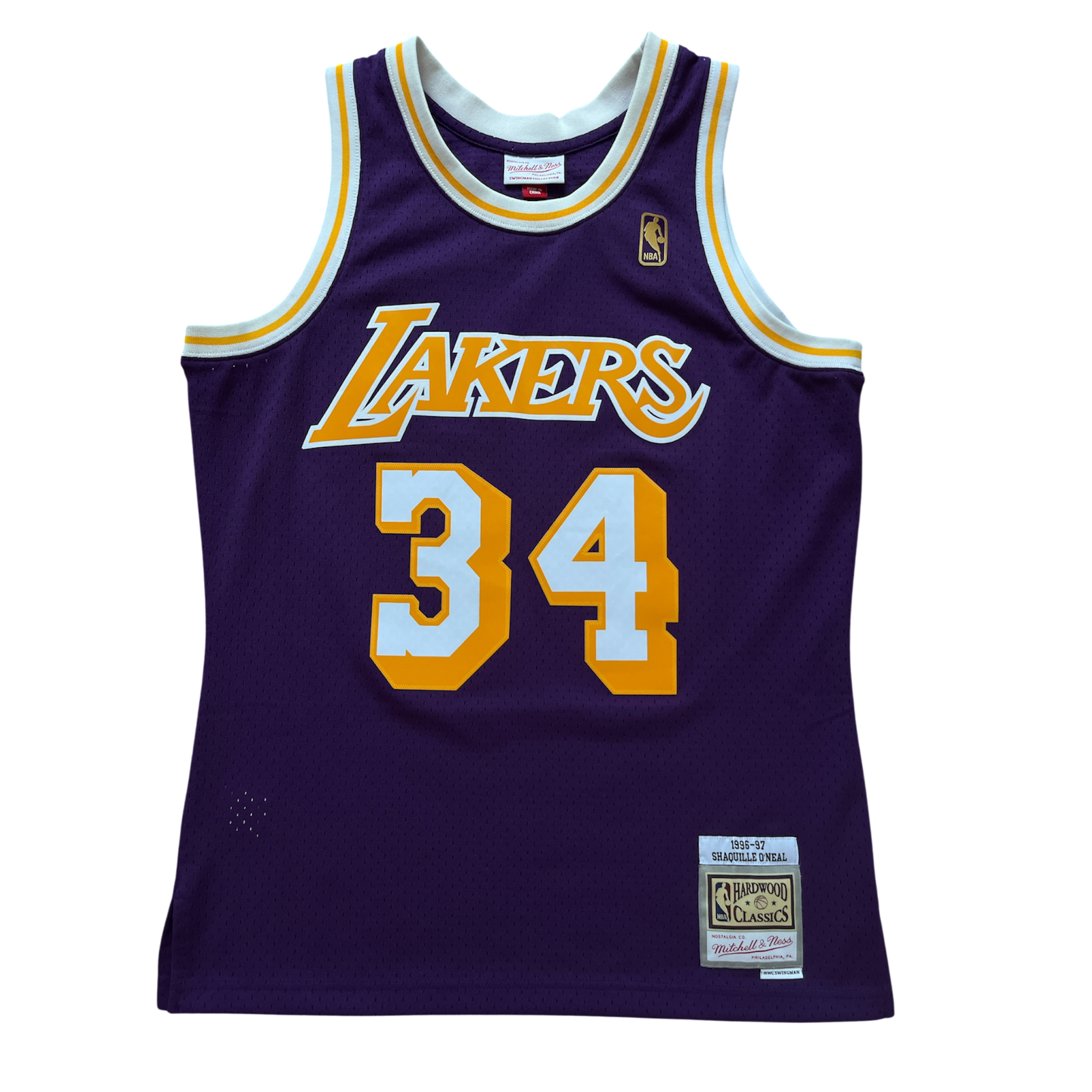 Los Angeles Lakers 1996/1997 Away O'Neal (M) HWC