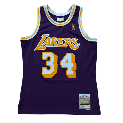 Los Angeles Lakers 1996/1997 Away O'Neal (M) HWC