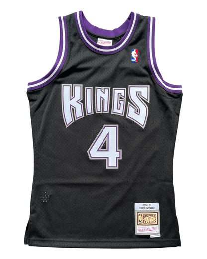 Sacramento Kings 2000/2001 Away Webber (S)