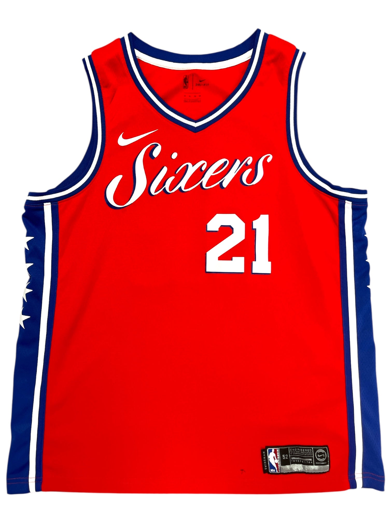 Philadelphia Sixers 2017/2019 Alternate Embiid (XL)