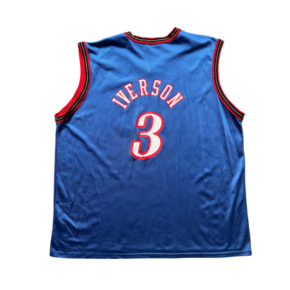 Philadelphia Sixers 1999/2000 Alternate Iverson (L)