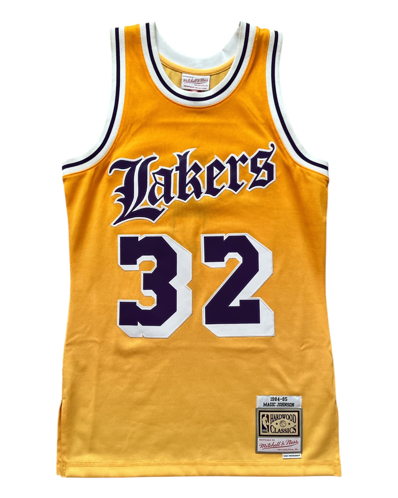 Los Angeles Lakers 1984/1985 Home Johnson (S) HWC