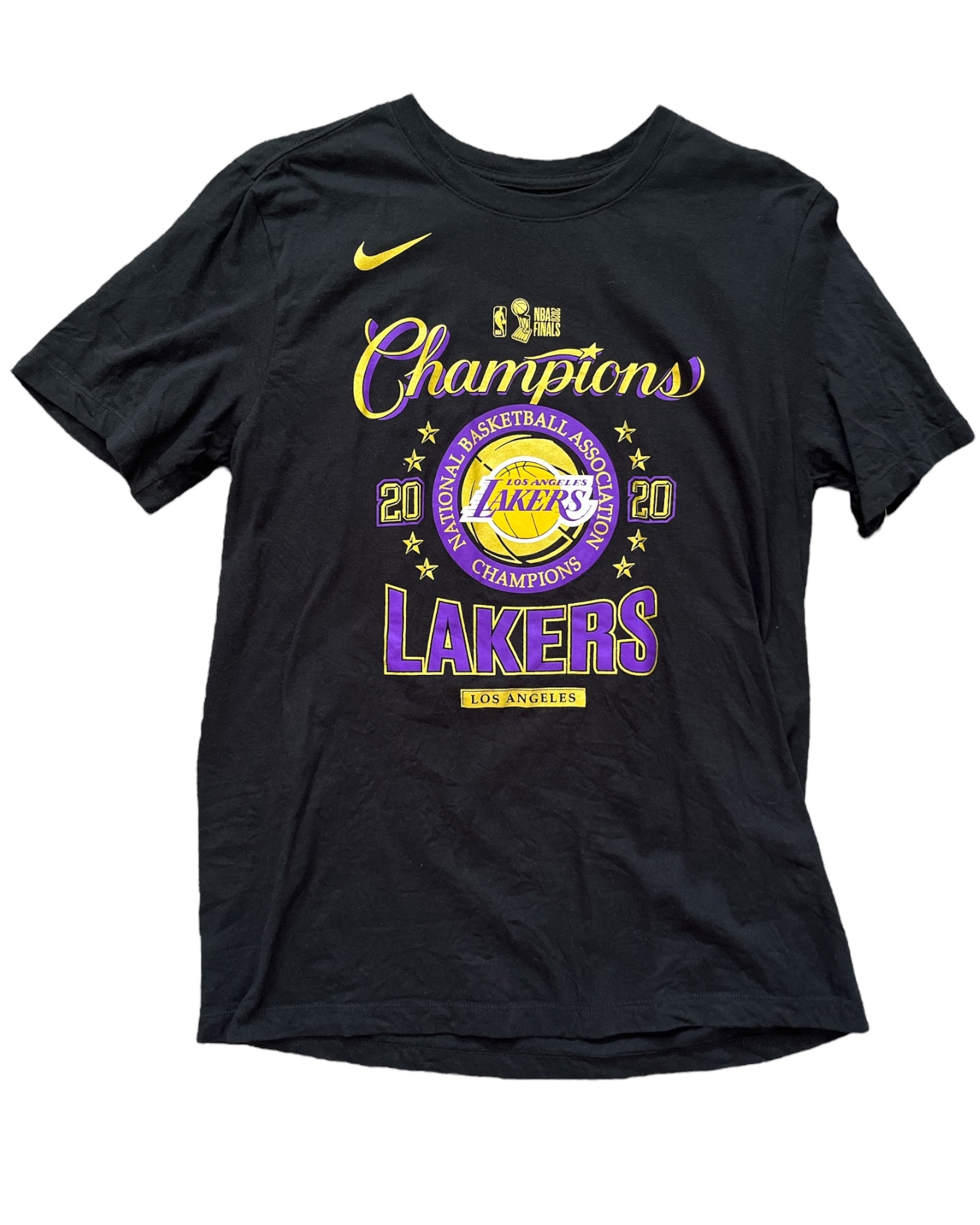 Los Angeles Lakers 2020 Tee Shirt NBA Champions (M)