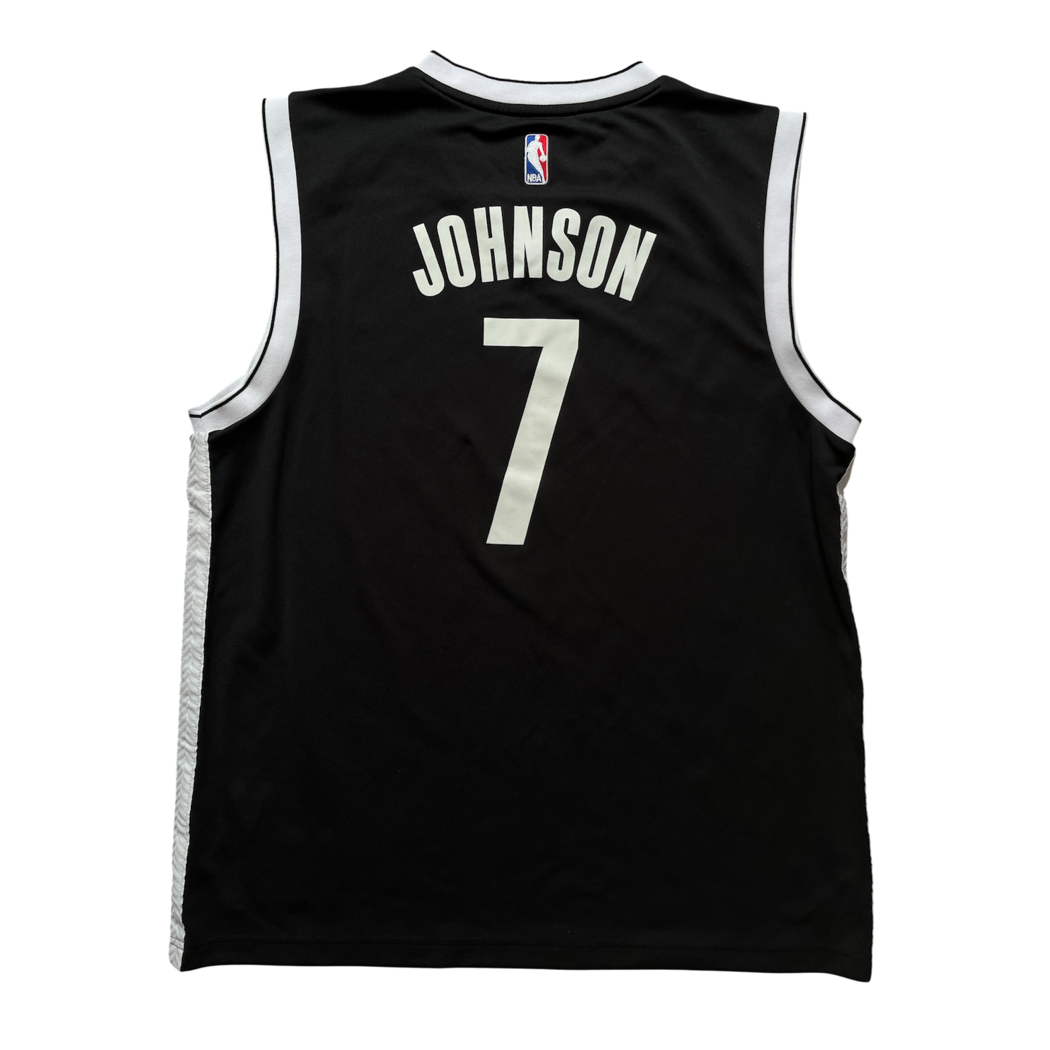 Brooklyn Nets 2016 Noche Latina Johnson (L)