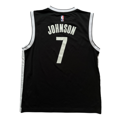 Brooklyn Nets 2016 Noche Latina Johnson (L)