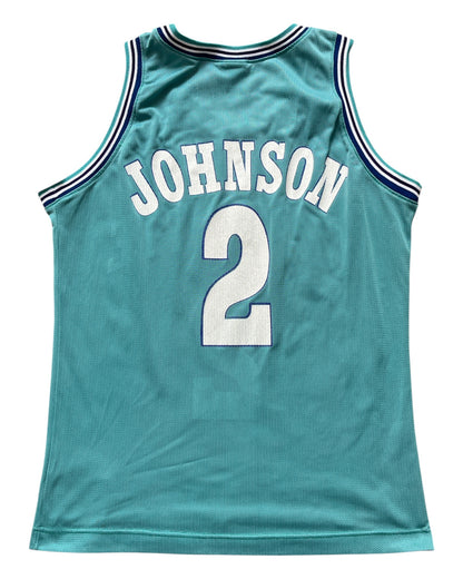 Charlotte Hornets 1991/1994 Away Johnson (M)