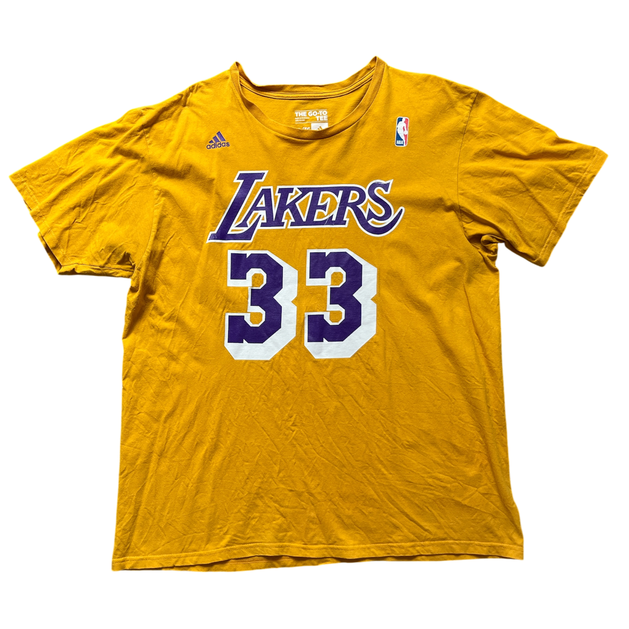 Los Angeles Lakers 1975/1989 Tee Shirt Abdul Jabbar (XL) HWC