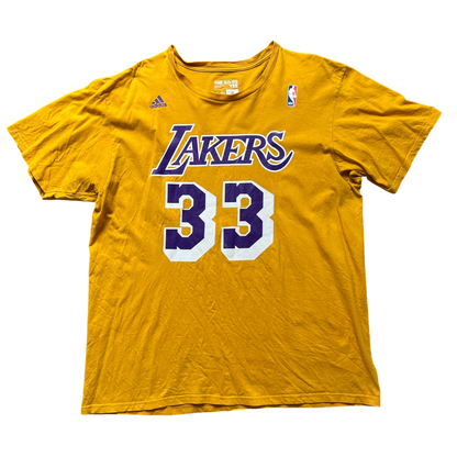 Los Angeles Lakers 1975/1989 Tee Shirt Abdul Jabbar (XL) HWC