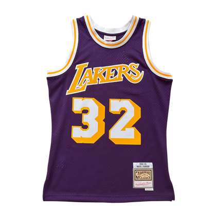 Los Angeles Lakers 1984/1985 Away Johnson (S) HWC