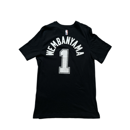 San Antonio Spurs 2023/2025 Tee Shirt Wembanyama (M)